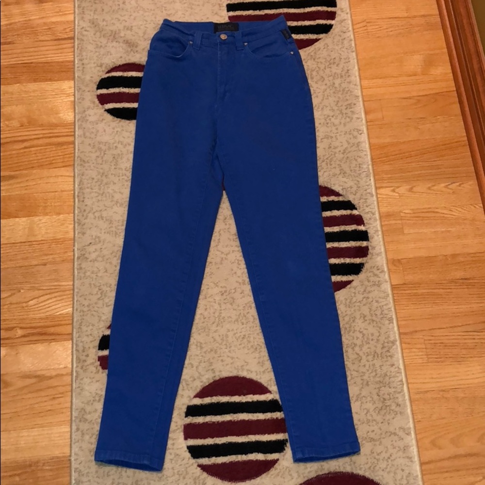 Vintage Versace high waisted jeans !!